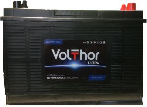 Купити авто акумулятор Volthor Tab 110 R+ Agro (клема по центру +шпилька) Київ, Україна