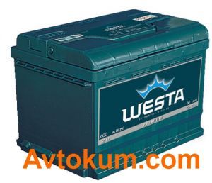 Купити авто акумулятор Westa Premium 6CT-60 R+ Київ, Україна