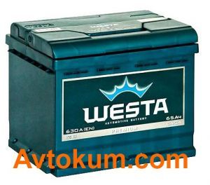 Купити акумулятор Westa Premium 6CT-65 L+ Київ, Україна
