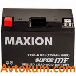 Акумулятор Maxion GEL moto 6СТ-8Аc YT 9B-4