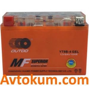 Купити акумулятор Outdo GEL moto 6СТ-8Аc Київ, Україна
