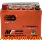 Акумулятор Outdo GEL moto 6СТ-10Аc YTX12-BS