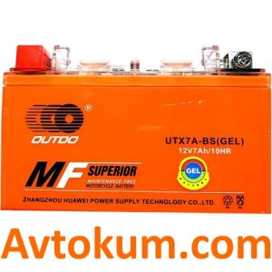 Купити акумулятор Outdo GEL moto 6СТ-7Аc Київ, Україна