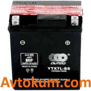 Купити акумулятор Outdo moto AGM 6СТ-6Аc Київ, Україна