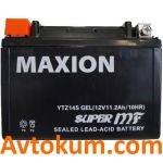 Акумулятор Maxion GEL moto 6СТ-11,2Аc YTZ 14S