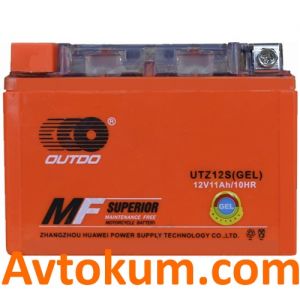 Купити акумулятор Outdo GEL moto 6СТ-11Аc Київ, Україна