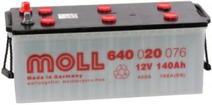 Купити вантажний акумулятор Moll Kamina Truck 140 L+ Київ, Україна