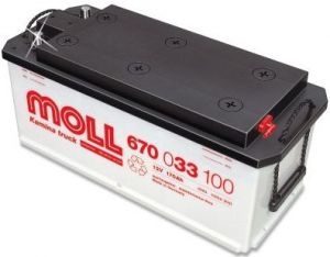 Купити вантажний акумулятор Moll Kamina Truck 170 L+ втоплені клеми Київ, Україна