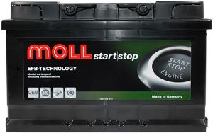 Купити авто акумулятор Moll EFB 65 R+ Start-Stop низ Київ, Україна