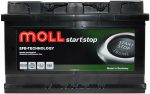 Акумулятор Moll EFB 65 R+ Start-Stop низ