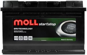 Купити авто акумулятор Moll EFB 70 R+ Start-Stop Київ, Україна