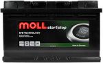 Акумулятор Moll EFB 80 R+ Start-Stop