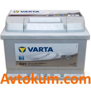 Купити авто акумулятор Varta Silver Dynamic D21. 61 АЧ R+ Київ, Україна
