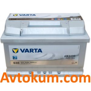 Купити авто акумулятор Varta Silver Dynamic E38. 74 АЧ R+ Київ, Україна