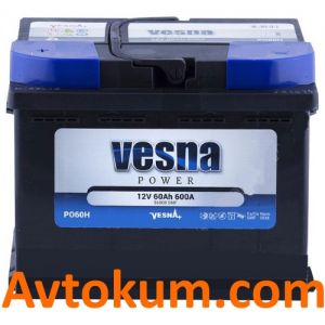 Купити акумулятор Vesna Power 6CT-60 L+ Київ, Україна