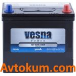 Акумулятор Vesna Power azia 6CT-60 R+