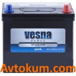 Акумулятор Vesna Power azia 6CT-65 R+